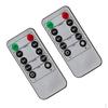 2Pcs 1 Remote Control With For LED Flameless Swing Flickering Candle