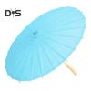 20/30/40/60/85CM Colorful Paper Umbrella Chinese Style DIY Crafts Decorative Oil-paper Painting Umbrella Bamboo Handle Oriental Parasol Party Favors