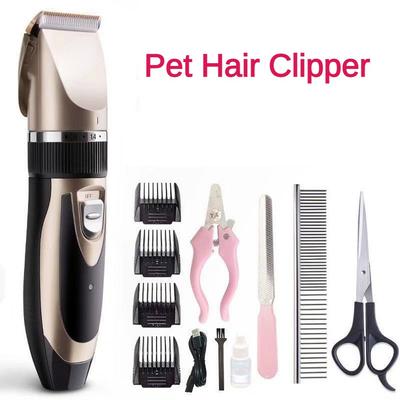 Rechargeable Household Cat And Dog Hair Trimmer Pet Store Specific Beauty Supplies Kit Pet Electric Hair Clipper