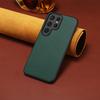 For Samsung Galaxy S23 Ultra Case Calf Texture PU Leather Drop-proof Phone Shell
