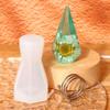 Ringe Kegel Harzform,Ringe Halter Silikonformen für Epoxidharz,Ringe Kegel Pyramide Silikon Harzform DIY Ringständer
