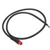 2 Core Electric Bike Male Extension Cable 200V AC Electric Bike Accessory for Replacement