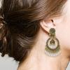 Stylish Long Dangle Earrings Handmade Pearls Tassels Earrings Beads Pendant Earrings Perfect for Women Party Accessories