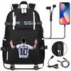 Fans Messi School Bags Camouflage Bookbag Sports Casual Capacity Backpack Travel Bag Football Teens School Bags For Gift