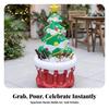 Inflatable Christmas Tree Cooler Decorative Ice Bin Compact