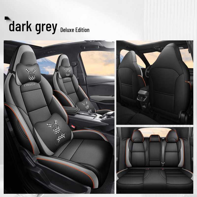 Lynk & Co 06 Energy Efficient Leather Seat Cushions - Five-Seater, All-Season Use