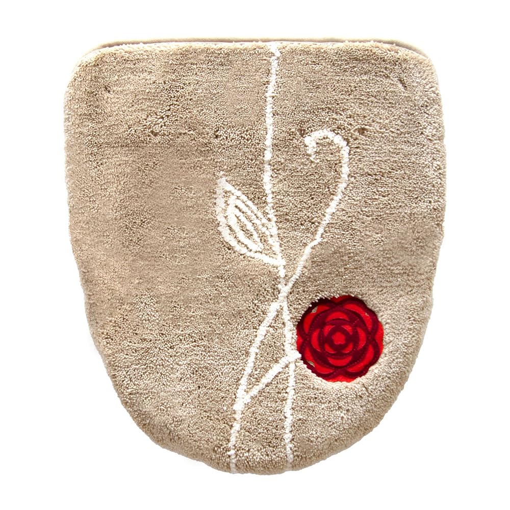 OKA Etoph Toilet Seat Cover, Long Type, Beige [Washable, Heated, Washlet Compatible, Stylish, Nordic Style]