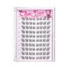 Korean Style Cat Eye Fake Lashes Glue-Free Segmented Eyelashes Bundles Clusters Lashes  Women