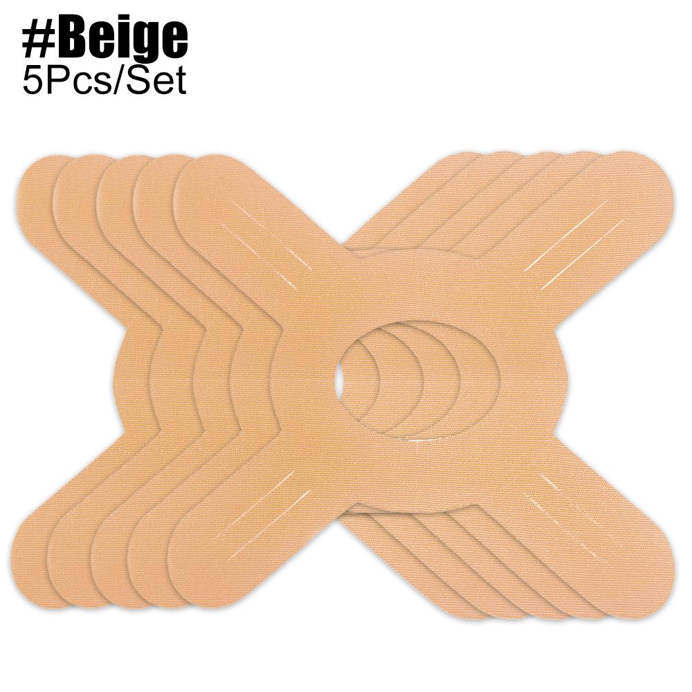 5Pcs Kinesiology Tape For Knees, Knee Support Tape, Precut Knee Tape For Knee Stability, Athletic Tape, Kinetic Tapes For Knees