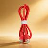 Silicone USB C Charging Cable, USB A to USB C Data Wire Line, 1 Meter Soft Cord for Travel Desk and Bedside Charging