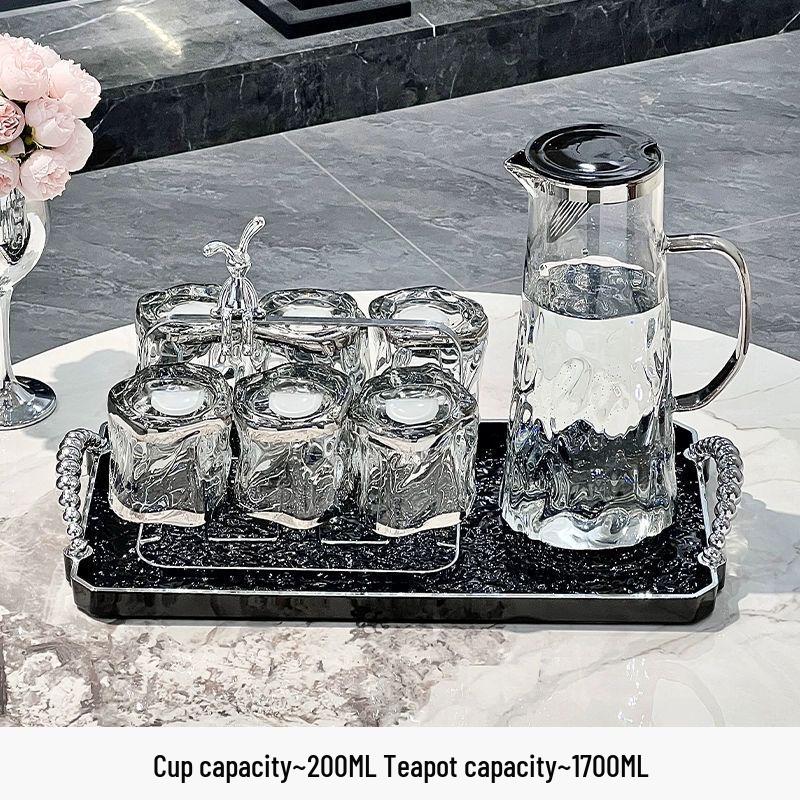 

TXRMDX Elegant Glass Drinkware Set