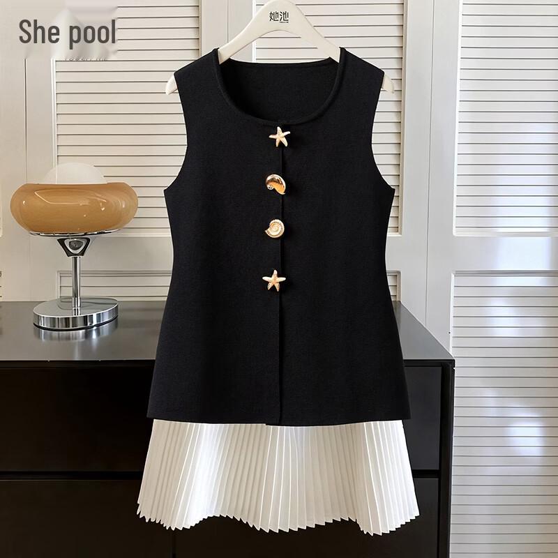 Women s Round Neck Suit Vest XXL