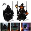 Forniture per Feste Spettrali Halloween Zucca/Scheletro Mietitore Adesivi per Finestra, Decalcomanie Statiche Rimovibili, Pellicola Resistente in PVC Impermeabile Horror