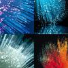 Car Ceiling LED Starlight Kits with 16W RGBW Fiber Optic Filaments, Meteor Shower Effect, Remote Controlled Via App