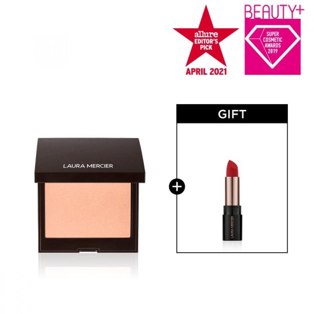 Laura Mercier Blush Color Infusion  +mini Lipstick Gift Bellini