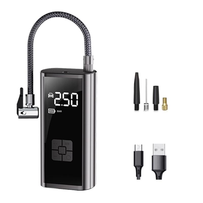 Handheld Electric Digital Tire Inflator with LED Light Tire Pump