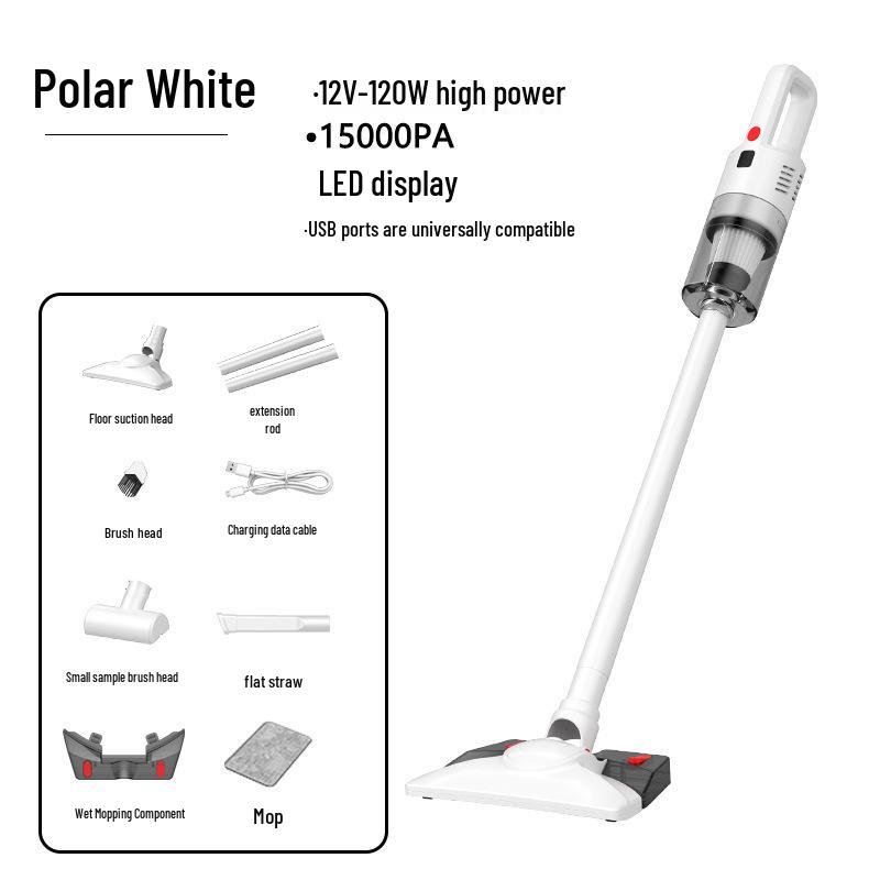 KuangJie Wireless High-Power Lightweight Vacuum Mop for Home