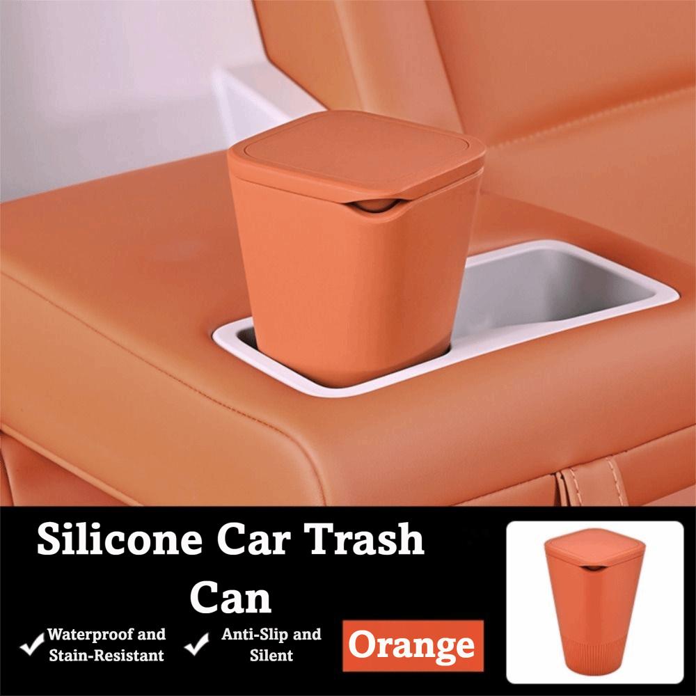 Sealed Design Car Trash Bin Odor-Proof Garbage Cup Universal Car Trash Can In-Car Waste
