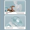Small Charging Air Circulating Fan with LED Light Portable Desktop Clip Fan for Desk Bedside Table Use Enduring