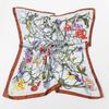 90x90cm Fashion Handkerchief Scarf For Women Small Shawl Silk Satin Hair Scarfs Female Square Headband Bandana Head Scarves