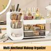 Makeup Organizer Cosmetic Storage Box With Drawer Lipstick Brush Makeup Brush Skincare Desktop Dormitory Student Dorm Room Table
