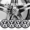 4 Stück 56mm 65mm Auto Radnaben Deckel Emblem Aufkleber für VW Golf Polo Passat Touran Jetta Zubehör