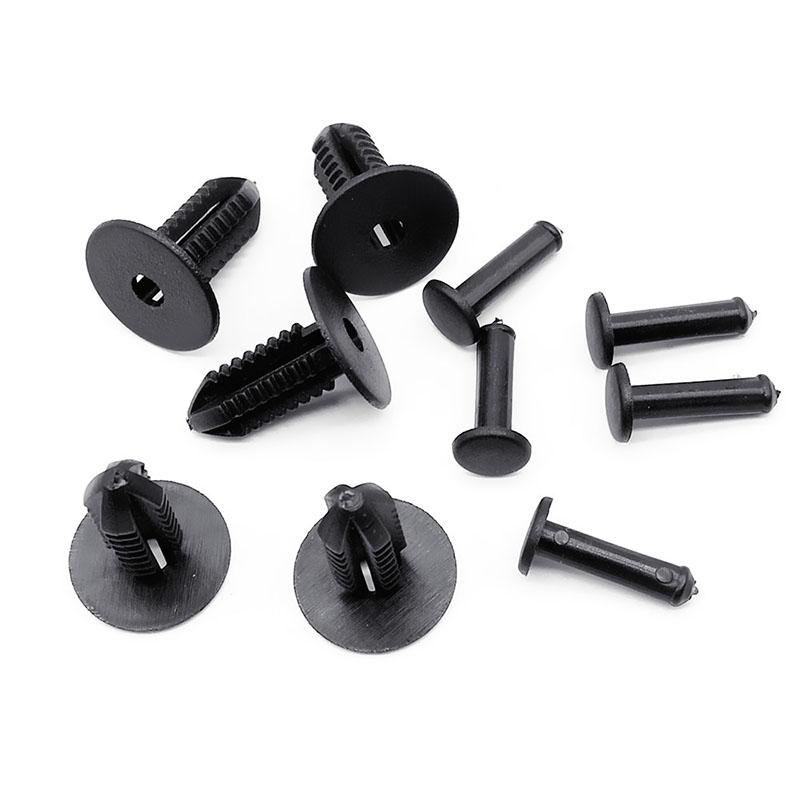 100x Trunk Screw Rivets Set Car Bumper Fender Fastener Clips For Opel Messer