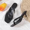 Sexy Super-hohe Absätze Hausschuhe Designer Zehensteg Sandalen mit Absatz Damenschuhe 2026 Sommer Elegante Flip-Flops Trend Stilettos Pumps