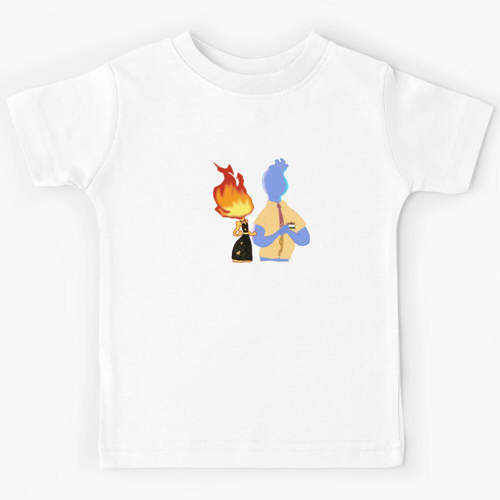 Fire girl and water guy Kids T-Shirt 120