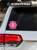 PVC Warning Signs Car Stickers Waterproof Sunscreen Labels for Vehicle Safety Warning Decals HE24