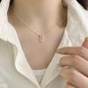 Korean Style Retro Pearl Necklace: Women's Multi-Layer Asymmetrical Clavicle Chain with OT Buckle