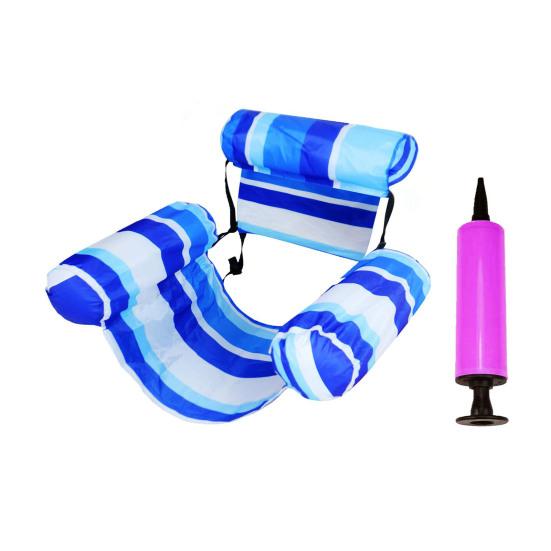Inflatable Pool Floats Thicken PVC for Adult Floating Lounge H