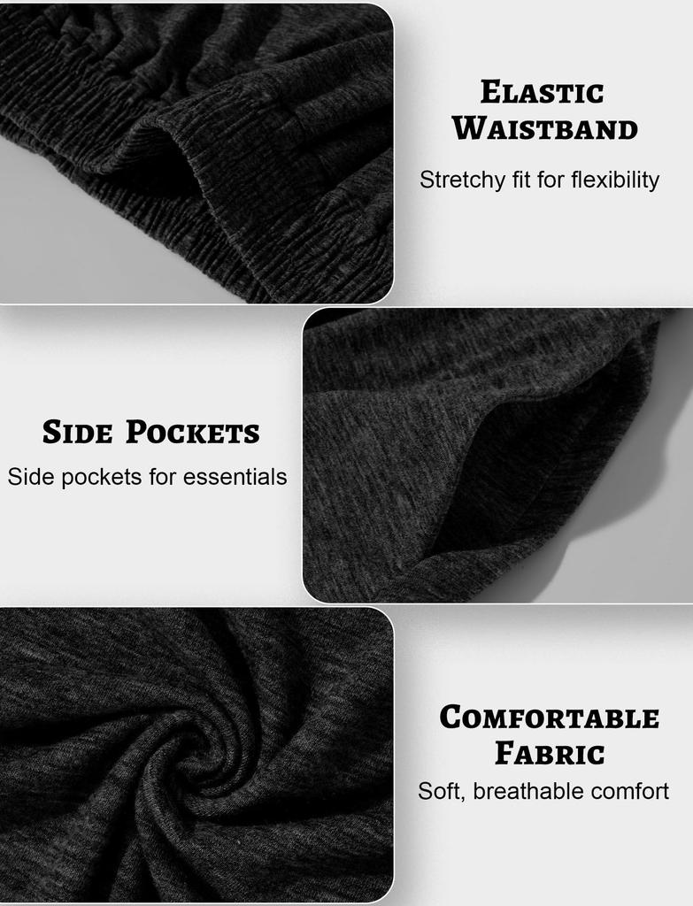 Maeau Long Loose High Size M Women's A-Line Skirt, Fit, Waist, Flattering, Workout, Casual, Commuting, Outdoor, Black,