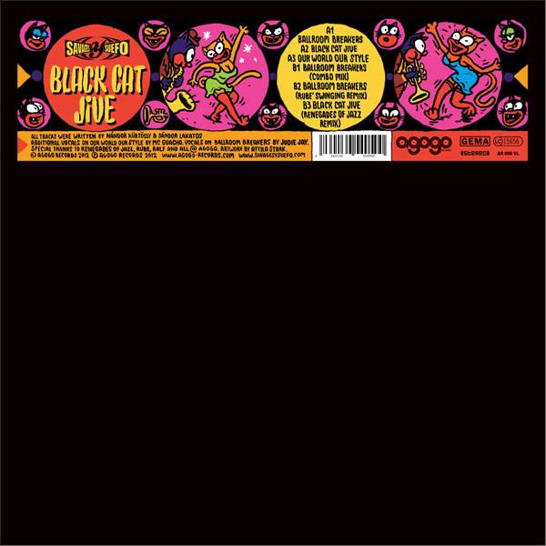 

12inch Record SAVAGES Y SUEFO Black Cat Jive AR050VL Agogo Records 2012 Germany Dance Electronica Used