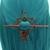 Retro Viking Dragon Hairpin: Nordic Antique Color Hair Stick for Women