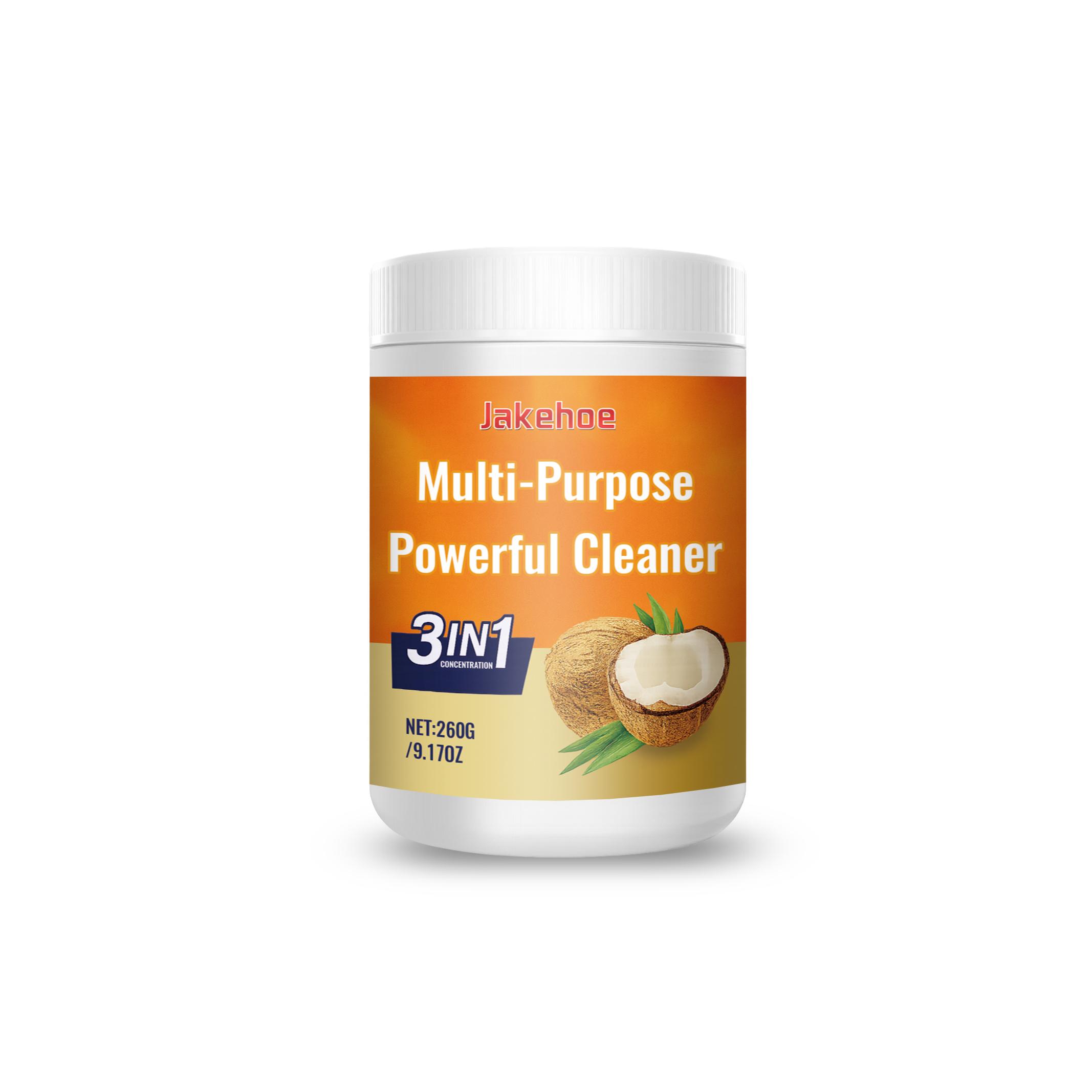 Jakehoe Coconut Oil Cleaning Paste Multifunctional Cleaner for Removing Stains and Dirt from Kitchen Range Hoods and Household Surfaces