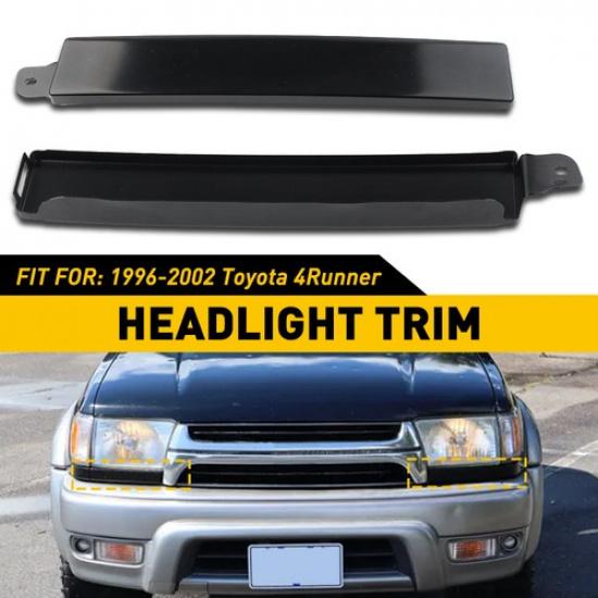 For 4Runner 2006-2009 Toyota Bumper Front Headlight Filler Trim Accessories