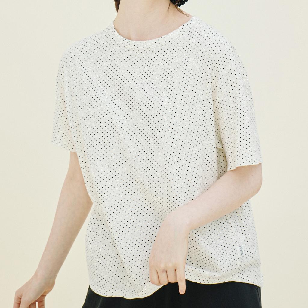 CHIQUITA Rouge T-Sleeve (Dot) Black 242602Obk