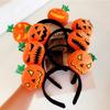 Halloween Zábavná dýňová čelenka Roztomilý kreslený Osobnost Festivalová událost Oblékací rekvizity Vystoupení Fotografie Pokrývka hlavy