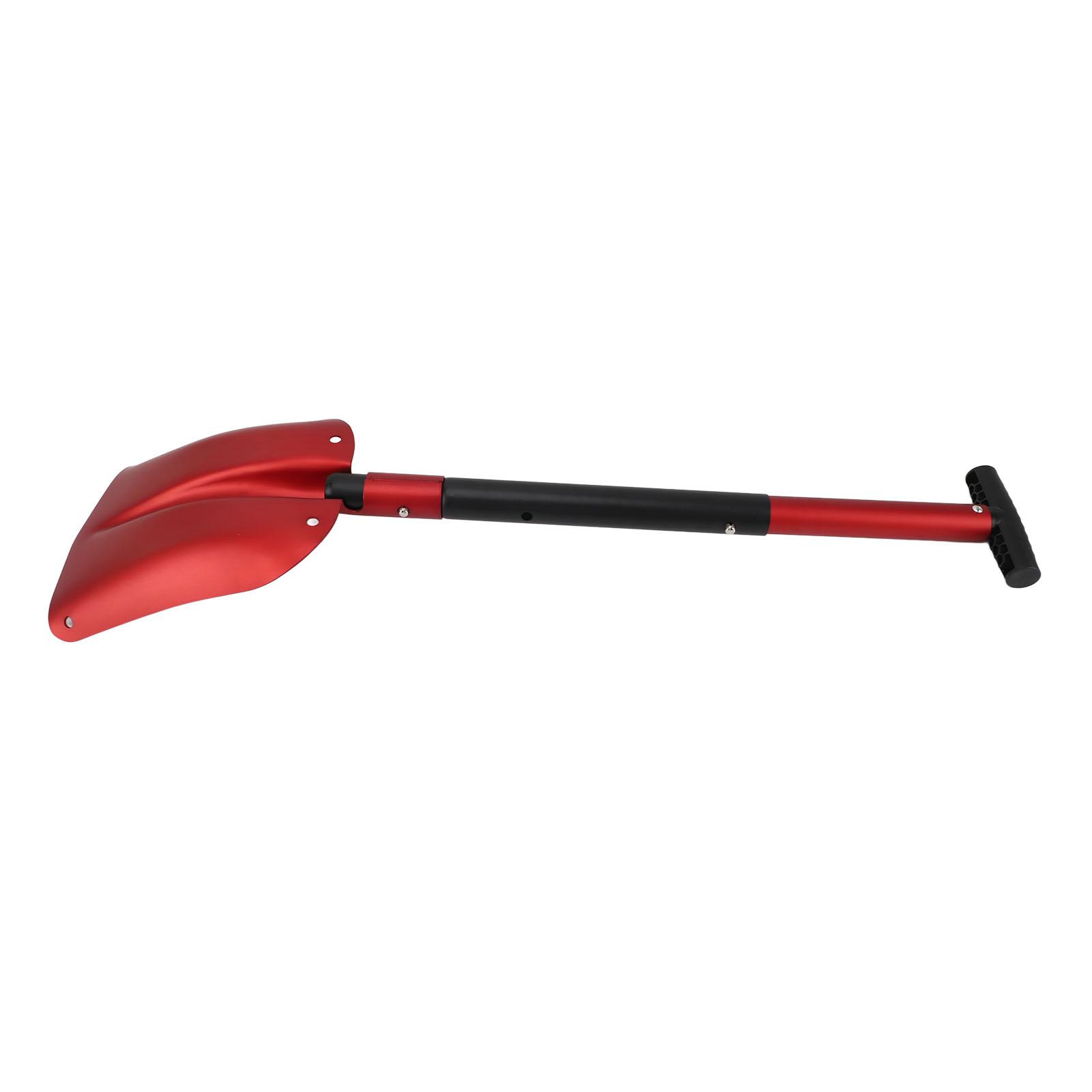 

Snow Shovel T Shape Handle Anti Slip Sponge Pad Detachable Portable Snow Shovel for Car Garden Yard Camping