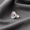 Iolite Gemstone 925 Sterling Silver Women Jewelry Handmade Ring Gift For Mother RR-49-12
