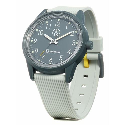 Citizen Q&Q Smile Solar Analog Watch, Waterproof with Urethane Strap, Gray, RP20J006