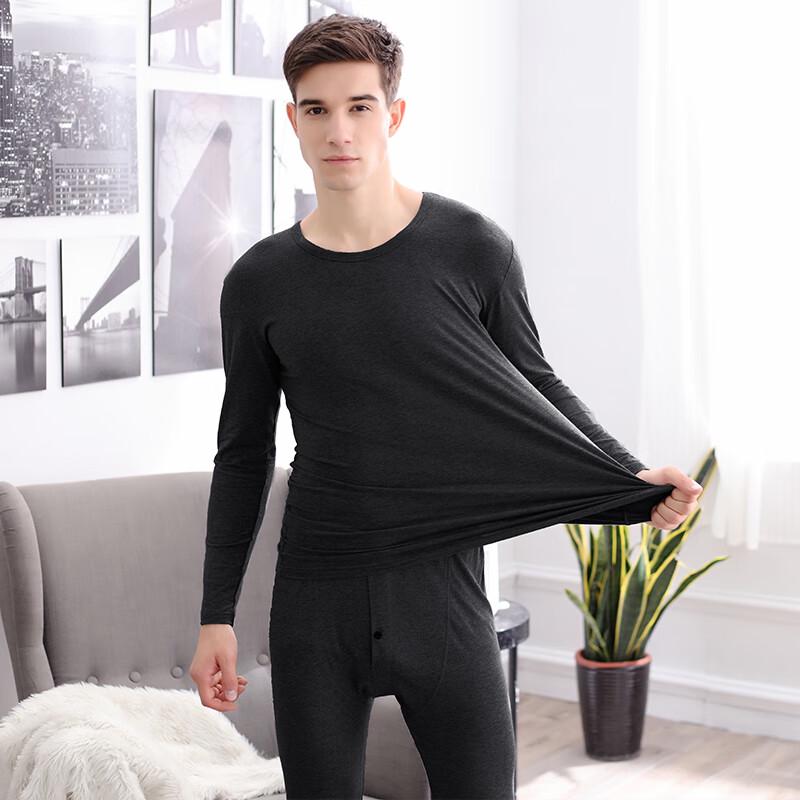 Fenteng Men's Pure Cotton Thermal Underwear Set