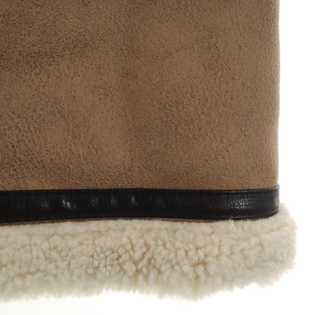 ZARA Mouton coat M beige Women Used