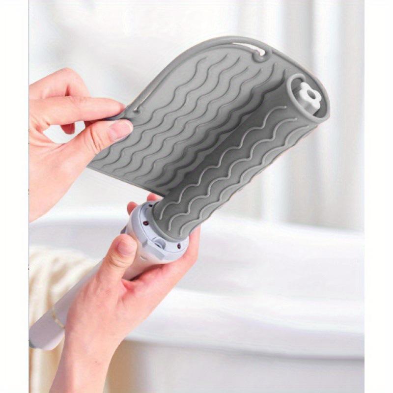 Salonová silikonová žáruvzdorná protiskluzová podložka a pouzdro na vlasové nástroje