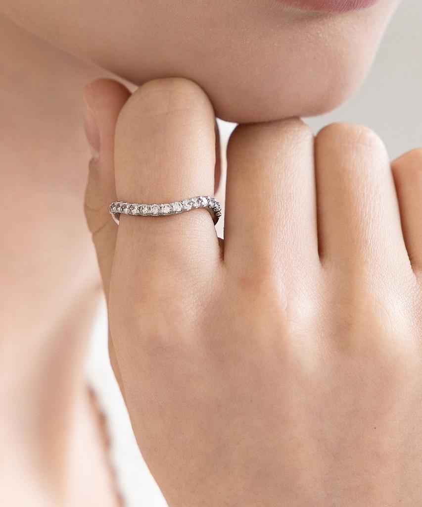 Tatiana Curved Cubic Ring Cr1896