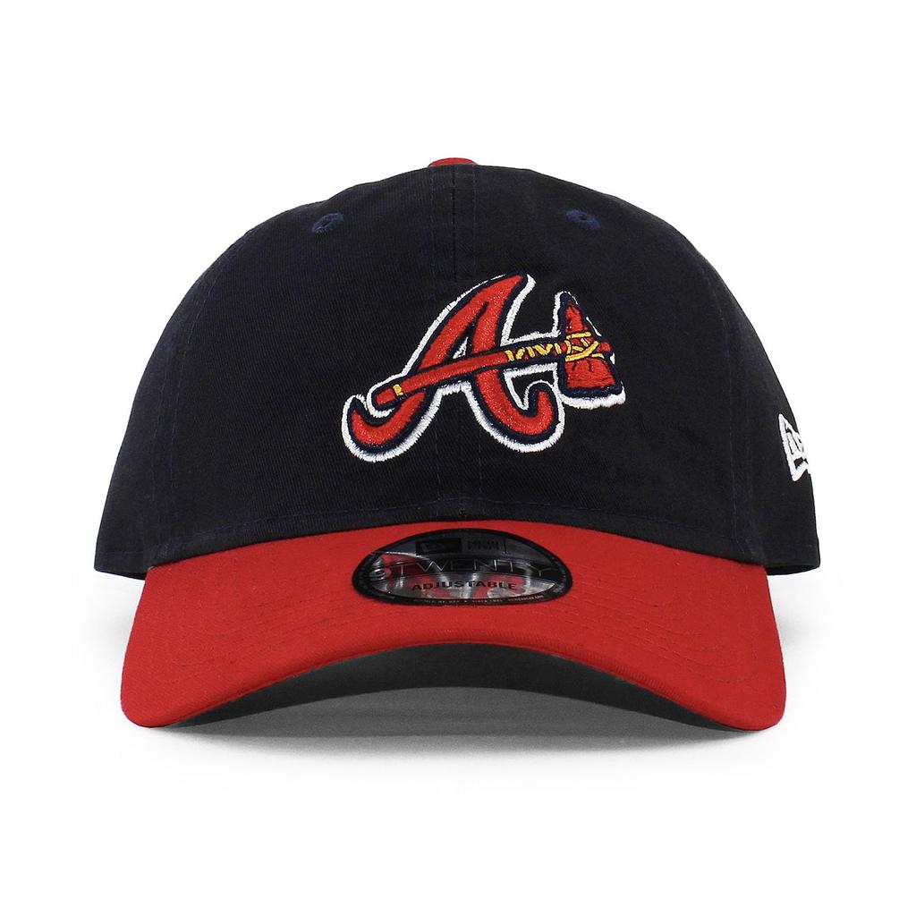Cap 9TWENTY Strapback Atlanta Braves MLB STRAPBACK CAP ATLANTA BRAVES 920 Hat LOW CAP Low Cap [New Era]
