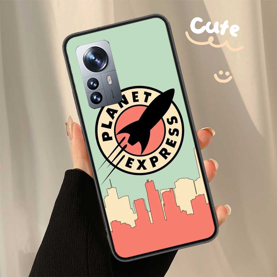

Futurama Planet Express Clear Phone For Xiaomi Poco X7 X6 X5 F6 F5 F7 Mi 14 Ultra 15 13 12 12X 12T 11T 10T Pro 11i 10 Lite Cover Xiaomi 14