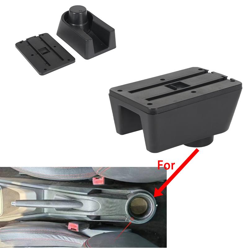 Armrest For Seat Ibiza For Ibiza MK4 IV 6J 2008-2017 Interior Design Car Console Armrest Storage Box Car Accessories
