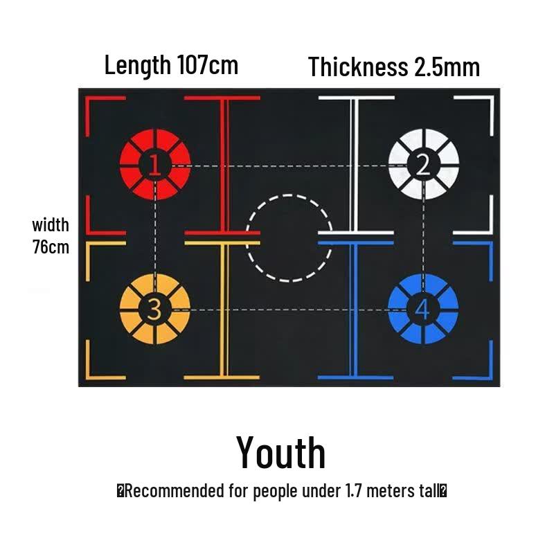 Basketball Footwork Training Mat
